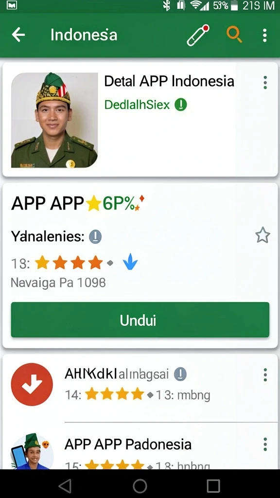 Antarmuka pengguna yang ramah dan menarik.