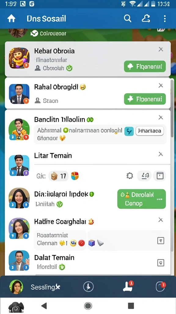 Tangkapan layar kedua menampilkan mode permainan yang penuh aksi.
