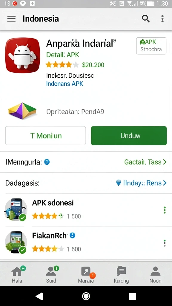 Tampilan antarmuka yang ramah pengguna.