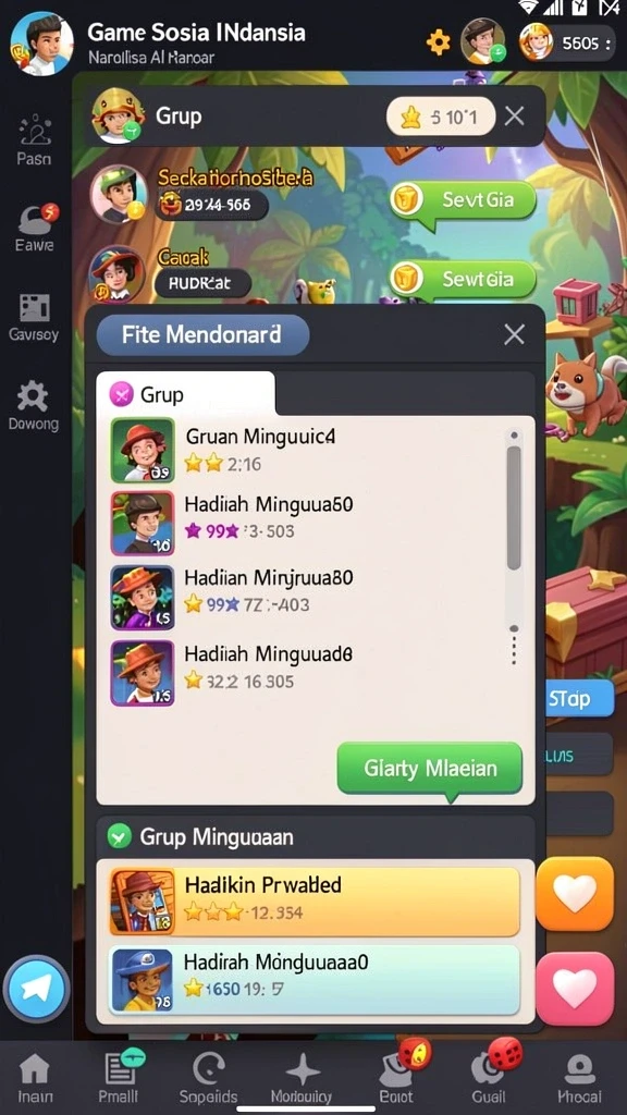 Berbagai tema menarik untuk setiap selera pemain.