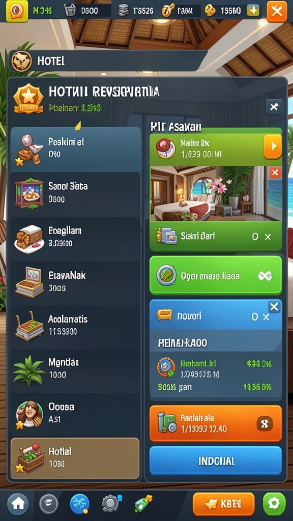 Tampilan antarmuka yang menarik dan user-friendly.