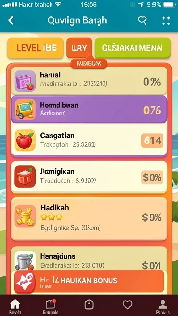 Tampilan antarmuka yang modern dan menarik.