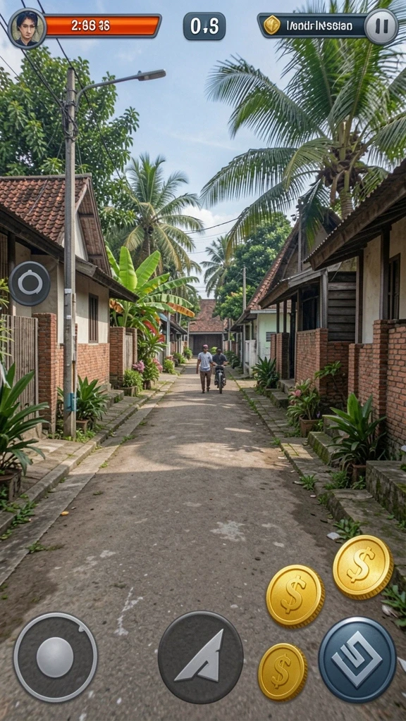 Tampilan antarmuka yang bersih dan menarik.