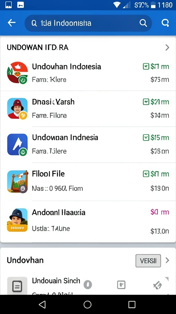 Berbagai jenis permainan togel yang tersedia.