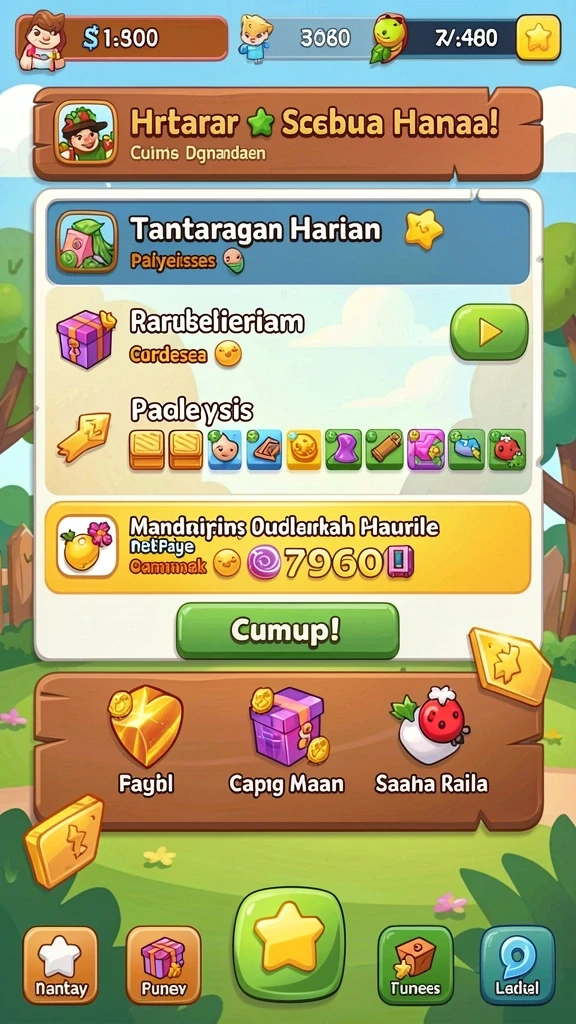 Tampilan antarmuka COLOKSGP yang menarik.