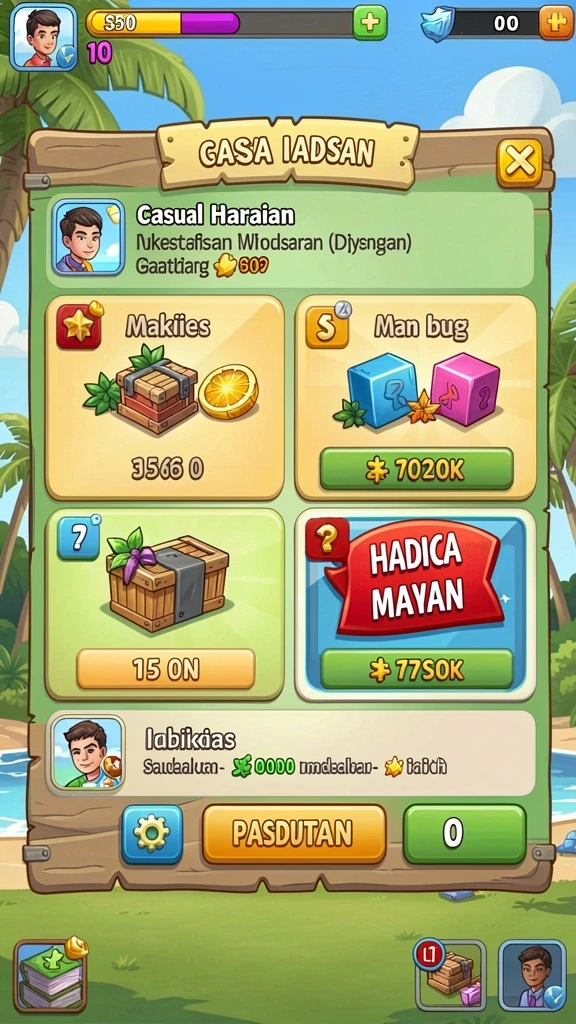 Fitur multiplayer untuk bersaing dengan pemain lain.