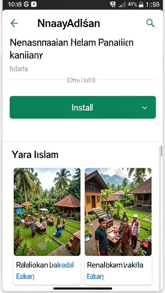 Tampilan antarmuka DEWATOGEL yang menarik dan interaktif.