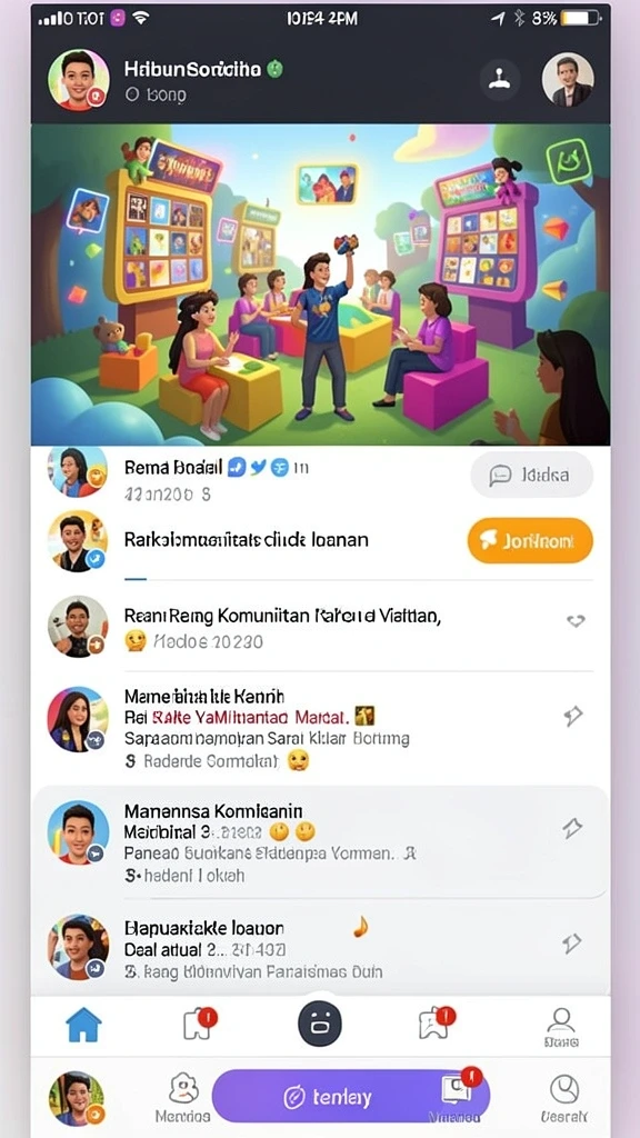 Tampilan antarmuka yang menarik dan mudah digunakan.