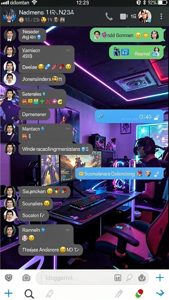 Tangkapan layar yang menunjukkan berbagai level menantang.