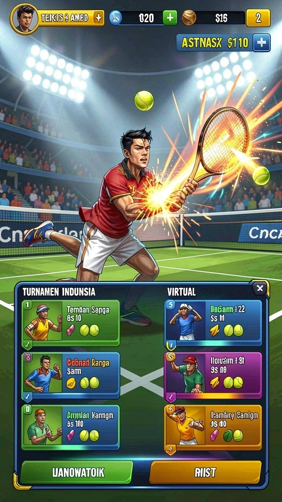 Mode turnamen yang seru dan menantang.