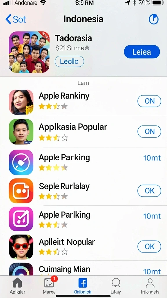 Karakter yang unik dan beragam pilihan.