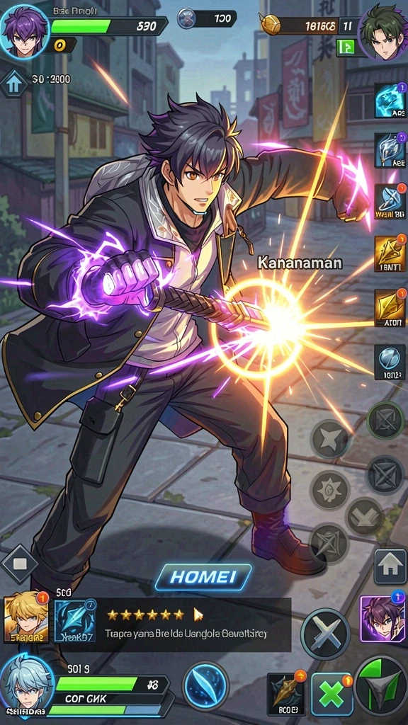 Gambaran grafik yang menakjubkan dan detail.