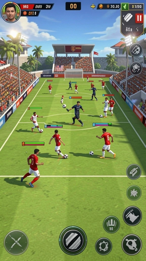 Beragam pilihan karakter yang bisa dikustomisasi.