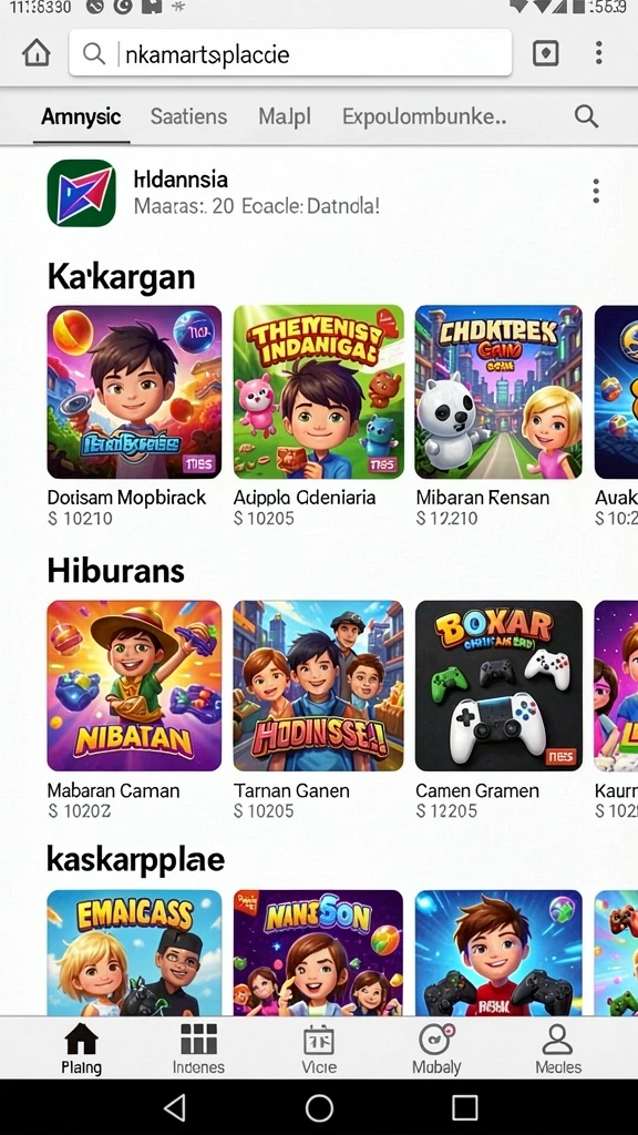 Beragam pilihan permainan yang menantang dan seru.