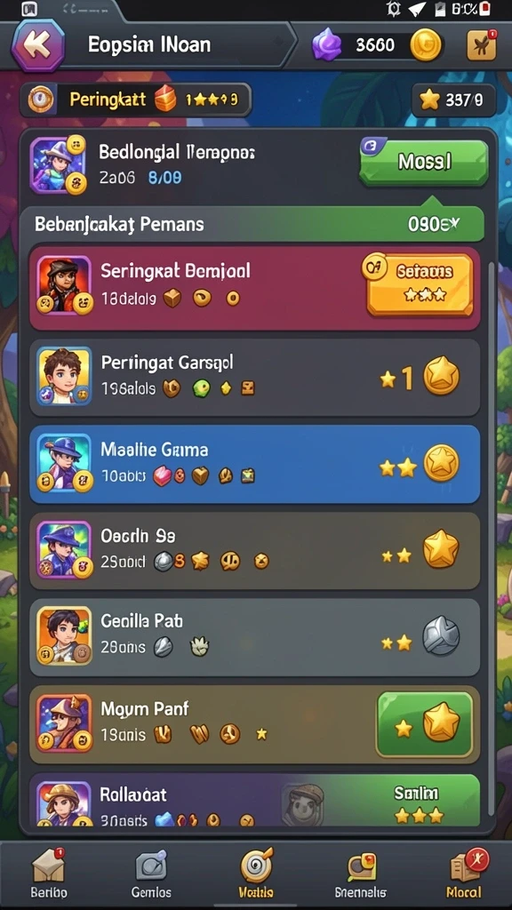 Screenshot menunjukkan tampilan awal IDRRP yang menarik dan penuh warna.
