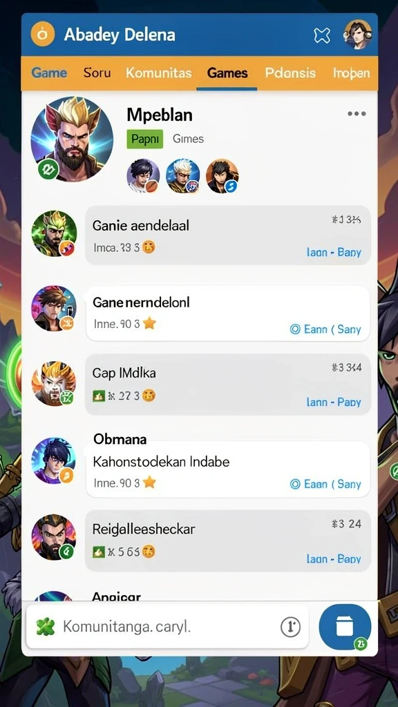 Tantangan harian yang seru dan menarik.