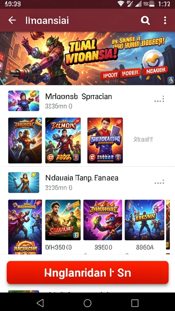 Tampilan gameplay yang dinamis dan penuh aksi.