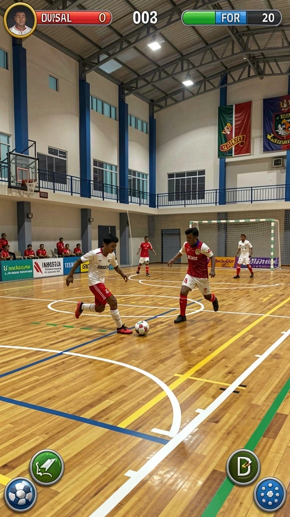 Grafis yang memukau di setiap level game.