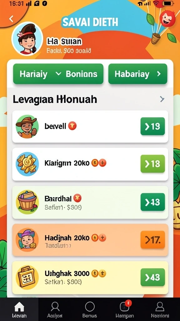 Tampilan antarmuka yang ramah pengguna dan intuitif.