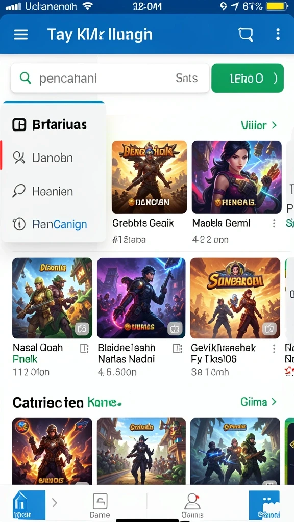 Tangkapan layar dari fitur multiplayer yang seru.