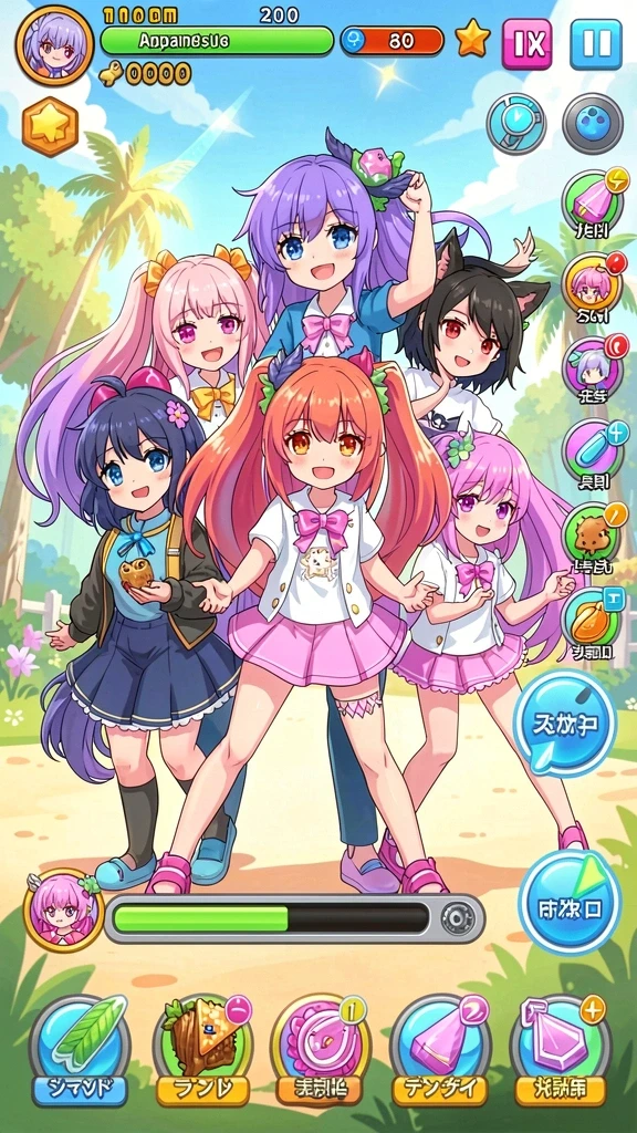 Tangkapan layar fitur multiplayer dengan teman-teman.
