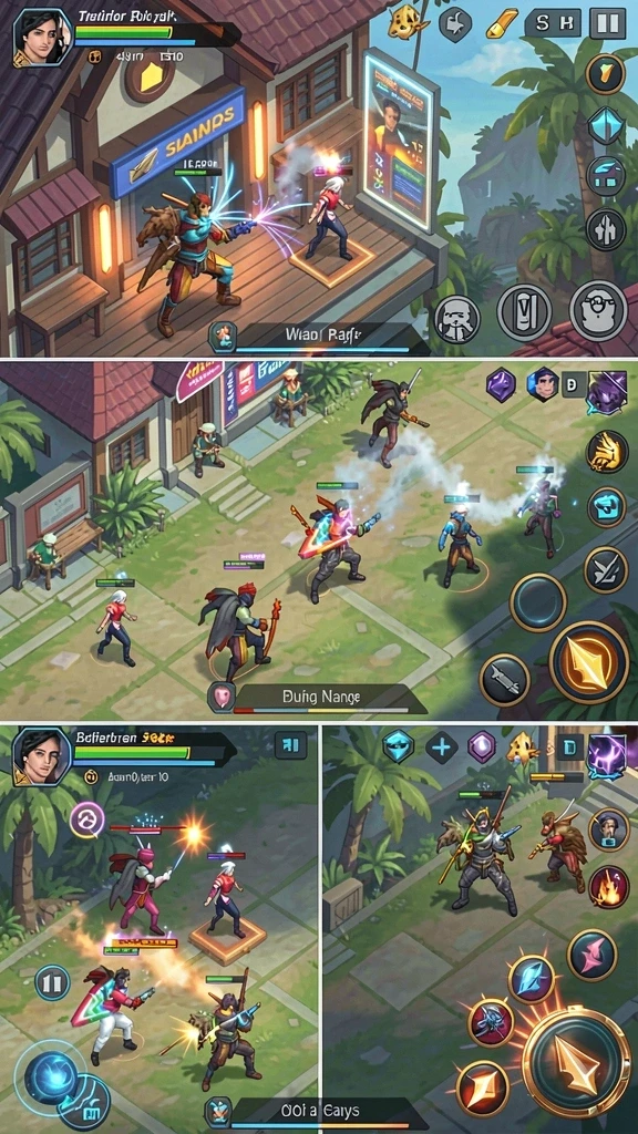 Tampilan layar utama OLLO4D yang menarik.