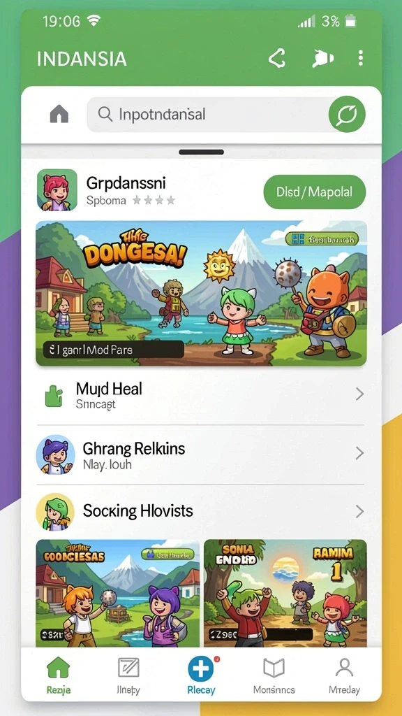 Screenshot OLXSLOT: Tampilan antarmuka yang menarik dan user-friendly.