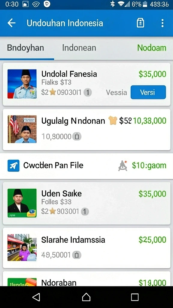 Screenshot menunjukkan pengalaman gameplay yang mendebarkan.