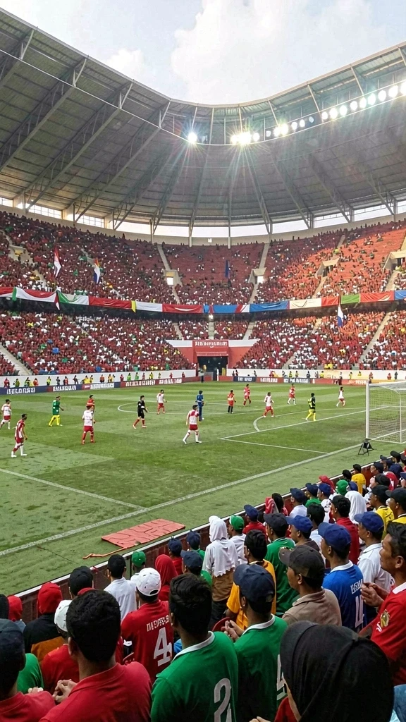Grafis memukau dari salah satu tema slot.