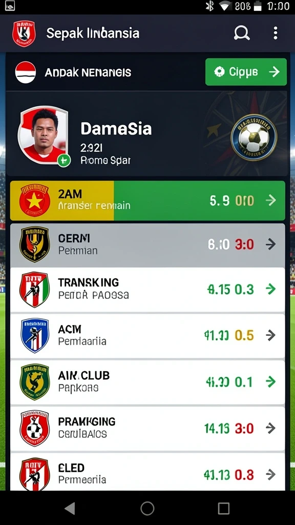 Tampilan utama RAJASTAR yang menarik dengan desain yang modern.