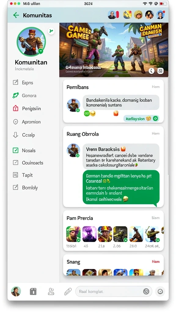 Karakter yang dapat dikustomisasi untuk pengalaman yang lebih personal.