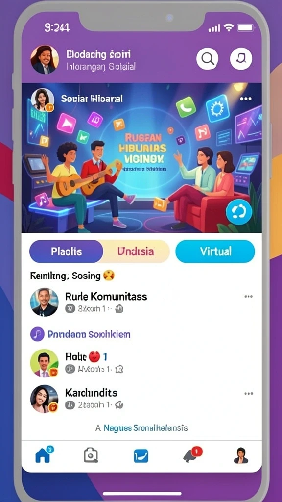 Screenshot menunjukkan mode permainan baru yang menantang.
