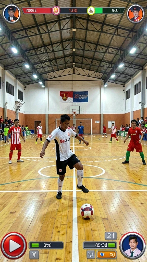 Interaksi antar pemain yang dinamis dan seru.