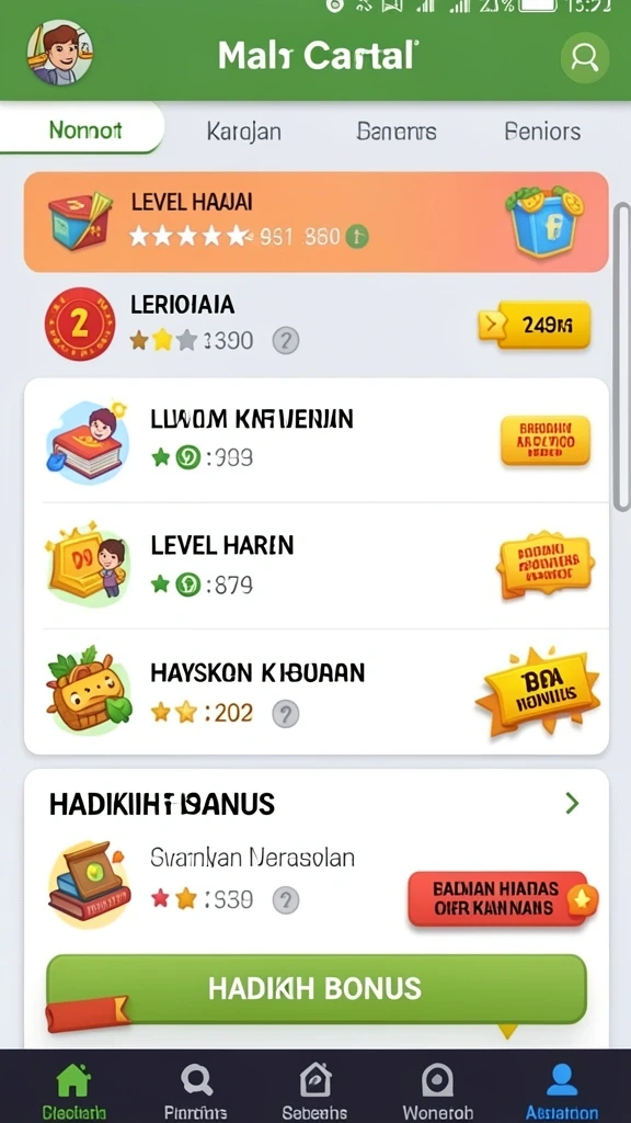 Fitur taruhan langsung dengan update waktu nyata.