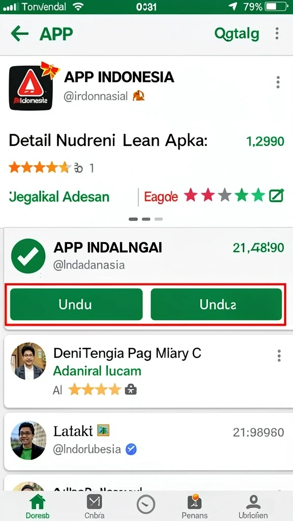 Fitur live draw yang memungkinkan pengguna melihat hasil pengundian langsung.