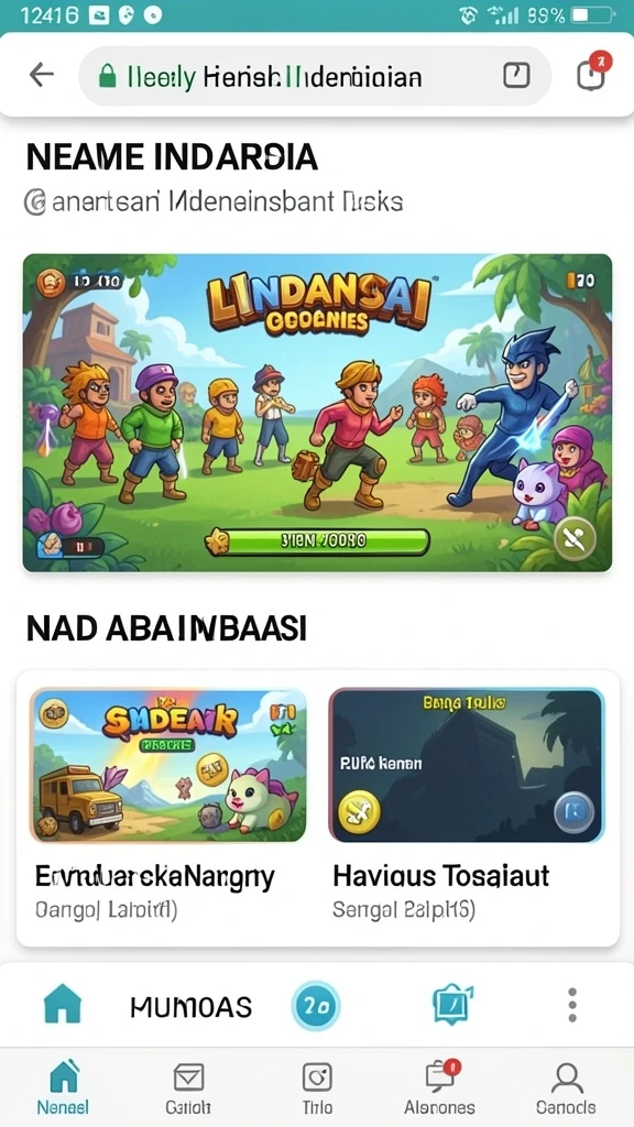 Tampilan antarmuka pengguna yang menarik dan mudah dinavigasi.