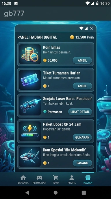 gb777 — layar beranda